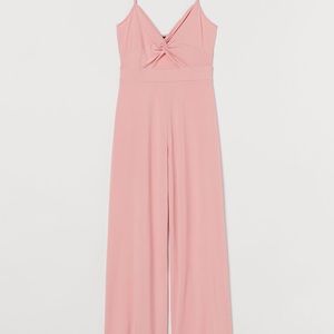 NWT H&M V-neck Jersey Jumpsuit
